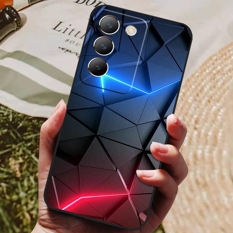 Для чехла Vivo V40 SE Роскошные Милые TPU Мягкие Силиконовые Чехлы для Телефона для Vivo V40 SE 5G Защитные Оболочки Бамперы Para Vivo V40SE Capa