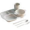 Wheat Straw Divided Plate & Cutlery Set