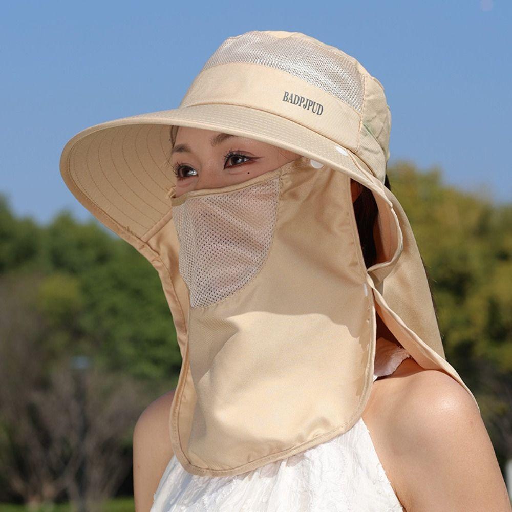 UV Protection Fishing Hat Breathable Mesh Sunhat New Sun Hats Outdoor