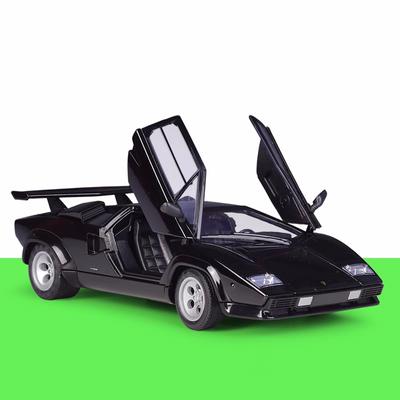 1:24 Countach LP 5000 S, модель спортивного автомобиля из сплава, моделирование литья под давлением, металлические гоночные автомобили, коллекция моделей автомобилей, детская игрушка