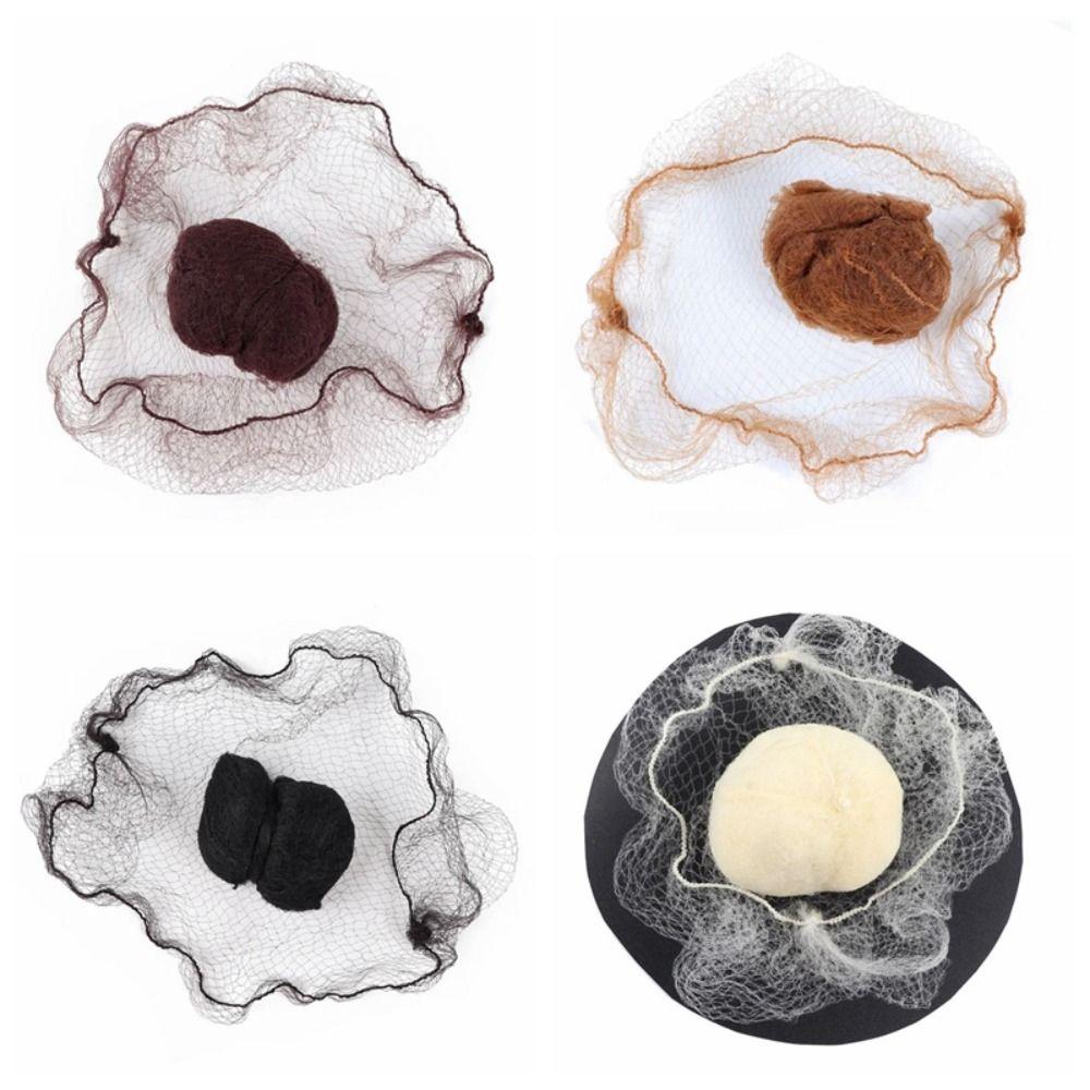 20 шт. парик шапочка нейлоновая сетка для волос дышащая невидимая сетка для волос укладка волос эластичные линии сетка для волос