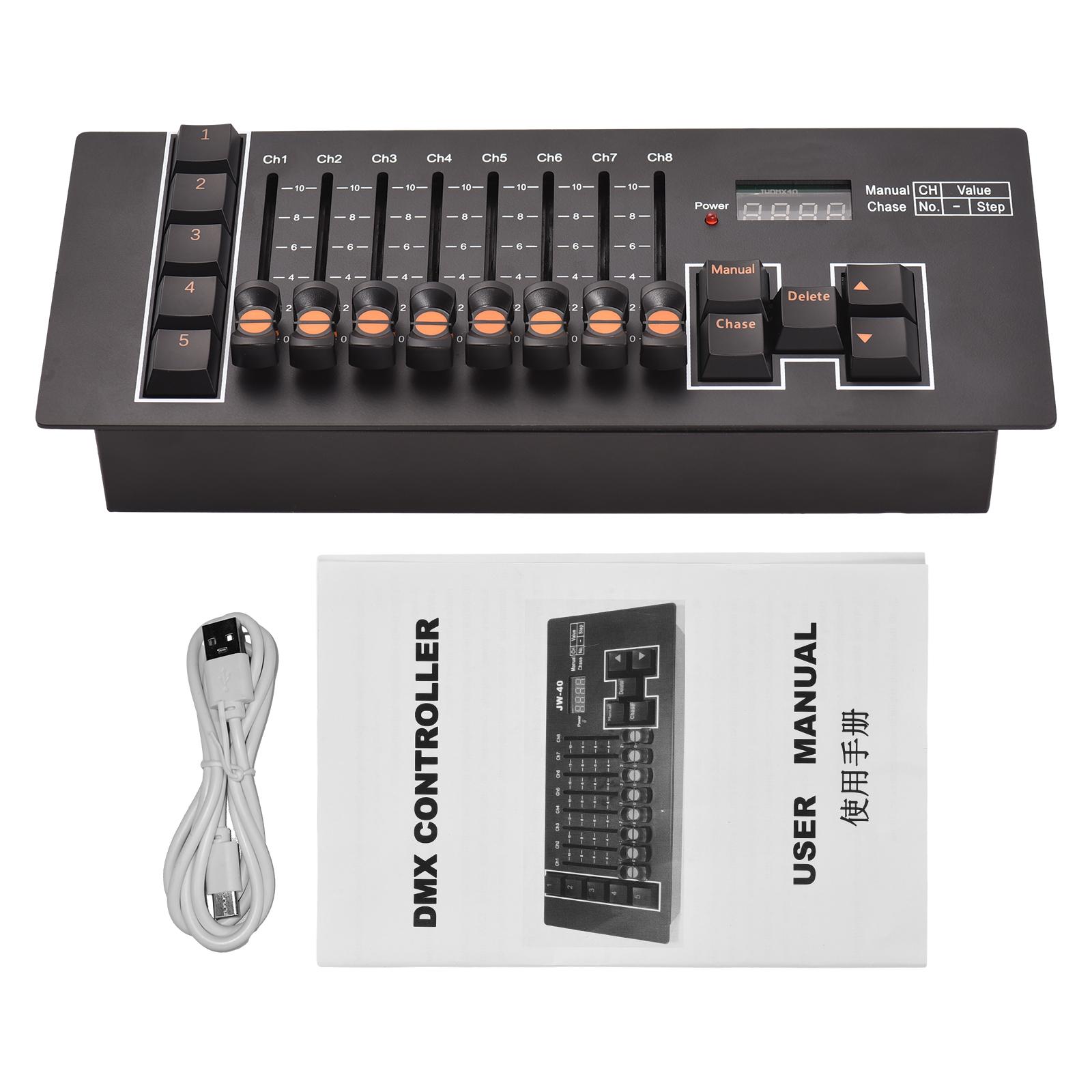Контроллер DMX DMX 512 40-канальный сценический контроллер DJ