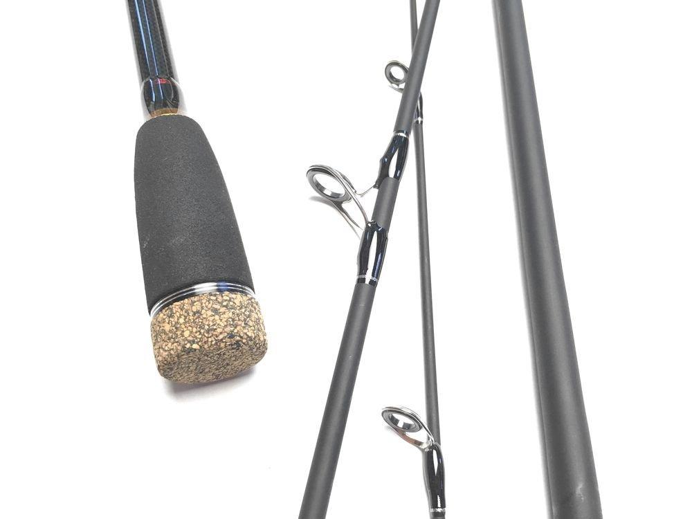 EVA 7 футов спиннинг удилище 4 части Спиннинг удилище Удилище для ловли морского окуня Удилище для ловли окуня Удилище для ловли морского окуня Черный окунь Форель (M) [Элемент]