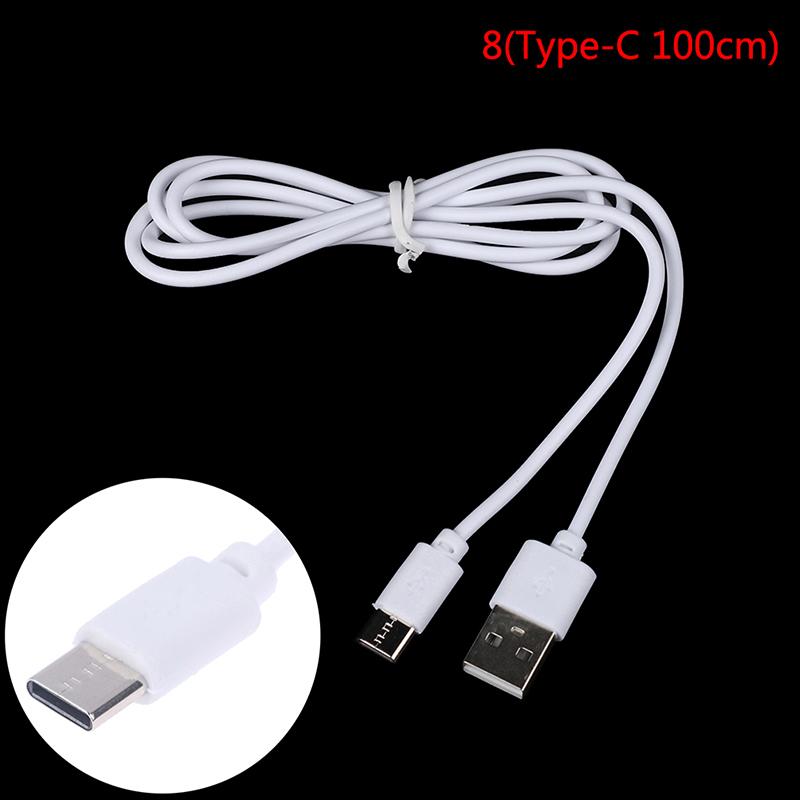 1Pc Android/Type-C Fast Charge Micro Usb Data Sync Charger Cable Micro Usb Port