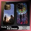 Аниме Небесный Т-Тэнгоку Д-Даймакё Чехол для телефона для iPhone 16 17 15 14 12 13 Pro Max Черный Конфетный Матовый Ударопрочный Чехол