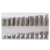 180pcs 7mm-26mm Stainless Steel Watch Spring Bar Watch Strap Pins 1.2mm Diameter Watch Band Link Pin Repair Tools Accessories