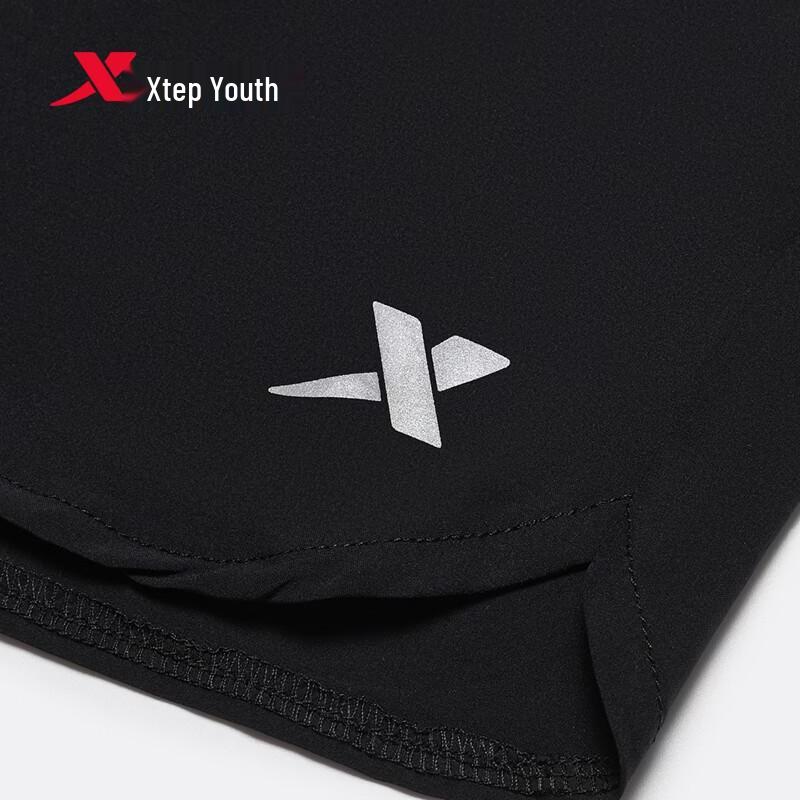 Xtep Легкие летние тренировочные шорты для бега с боковыми разрезами для мальчиков