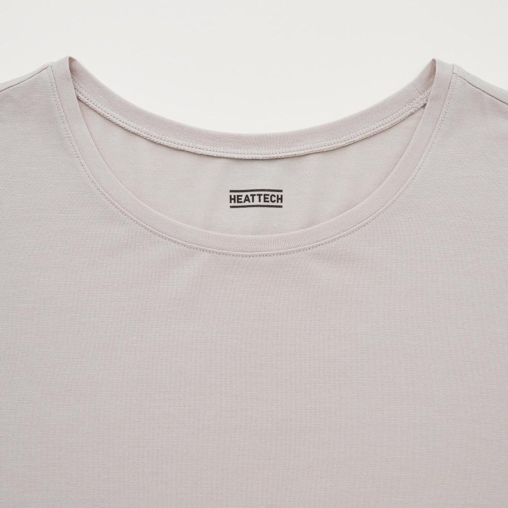 Uniqlo Футболка с круглым вырезом и длинным рукавом Japan HeaTTech 