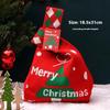Рождественские подарочные мешки Рождественские мешки Санты Упаковка Вязаный мешок для хранения Счастливого Рождества Детский мешок для конфет Домашний декор Рождественское украшение