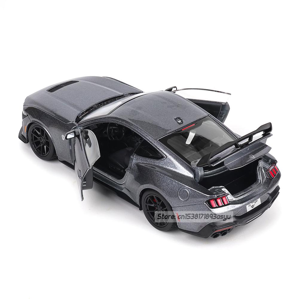 Майсто 1:24 2024 Ford Mustang Dark Horse литой автомобильный модельный ремесленный декор коллекция игрушечные инструменты подарочные модели