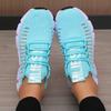 Women's Platform Sports Shoes with Fashionable Trendy Design Breathable Comfortable Shoes Outdoor Hiking  Walking Casual Shoes