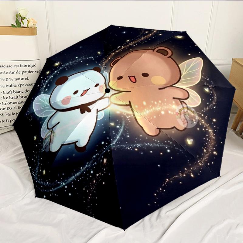 Space Friends 8-Frame for Travel, camping, Casual Lightweight Portable Umbrella, Essential for every family Holidays Birthday Gift
