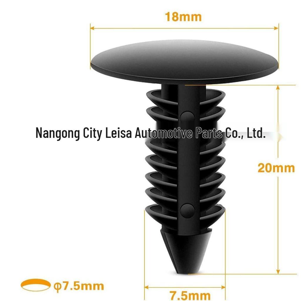 60 шт. нейлоновых заклепок с бородками для моделей Jeep Chrysler 68039280AA 6030441