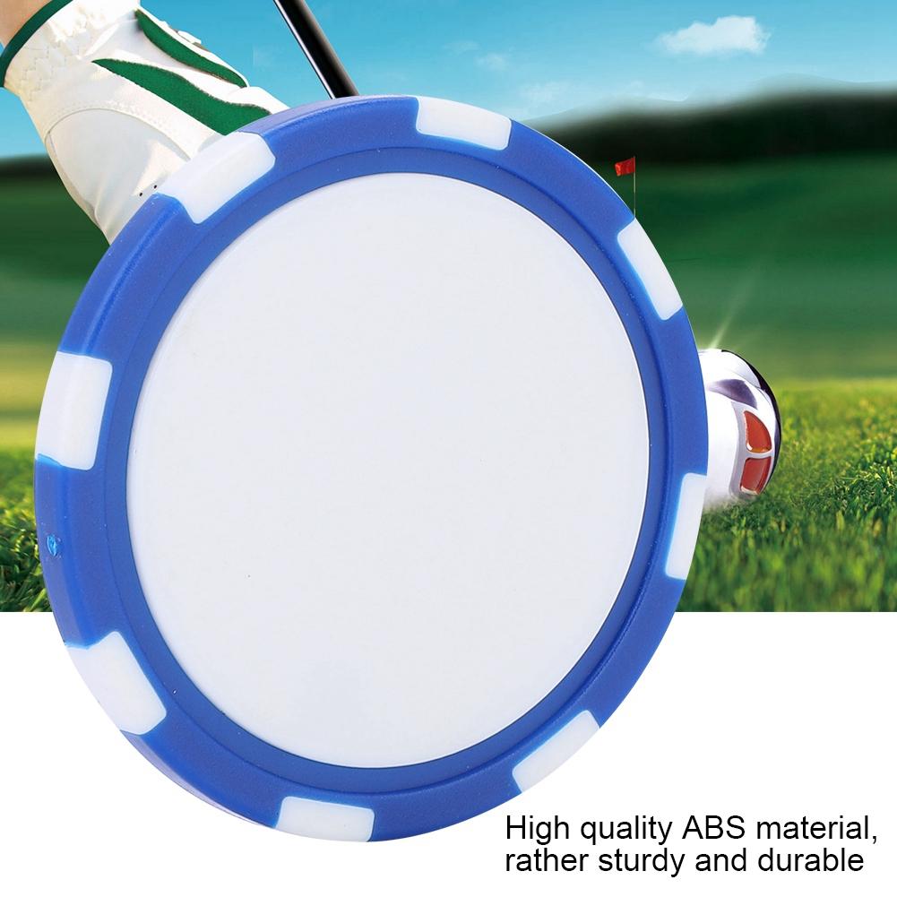 Легкий Маркер для Гольфа Уровень Маркер для Мяча Прочный АБС Пластик Гольф Покерный Чип Подарок для Гольфиста Синий