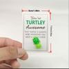You Are Turtley Потрясающие украшения в виде черепахи с картами на удачу Украшения для рабочего стола в виде черепахи Маленькие игрушки