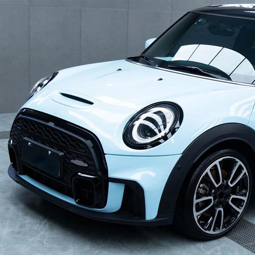Автомобильная наклейка Gulf Blue Виниловая пленка ПЭТ наклейки Пленка для обтяжки авто без пузырей Пленка меняющая цвет Автоаксессуары Декор