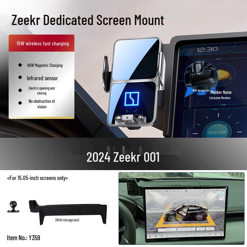 Zeekr Car Phone Holder: 25 Models for 001, 007, 7X, 009, MIX