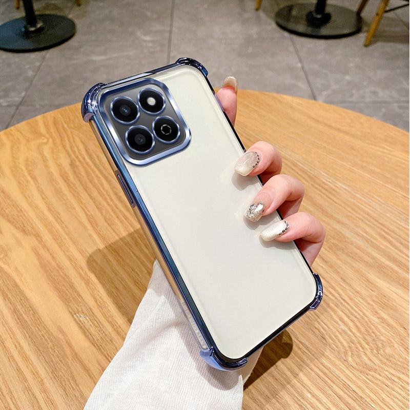 Чехол для Motorola Edge 60 Pro Moto Edge60 Fusion 5G edge60s Задняя крышка Гальванизированный Прозрачный Мягкий Силикон Ударопрочный Бампер