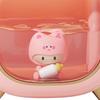 T0# Cute Humidifier USB Rechargeable Double Spray Bedroom Night Light (Pink)
