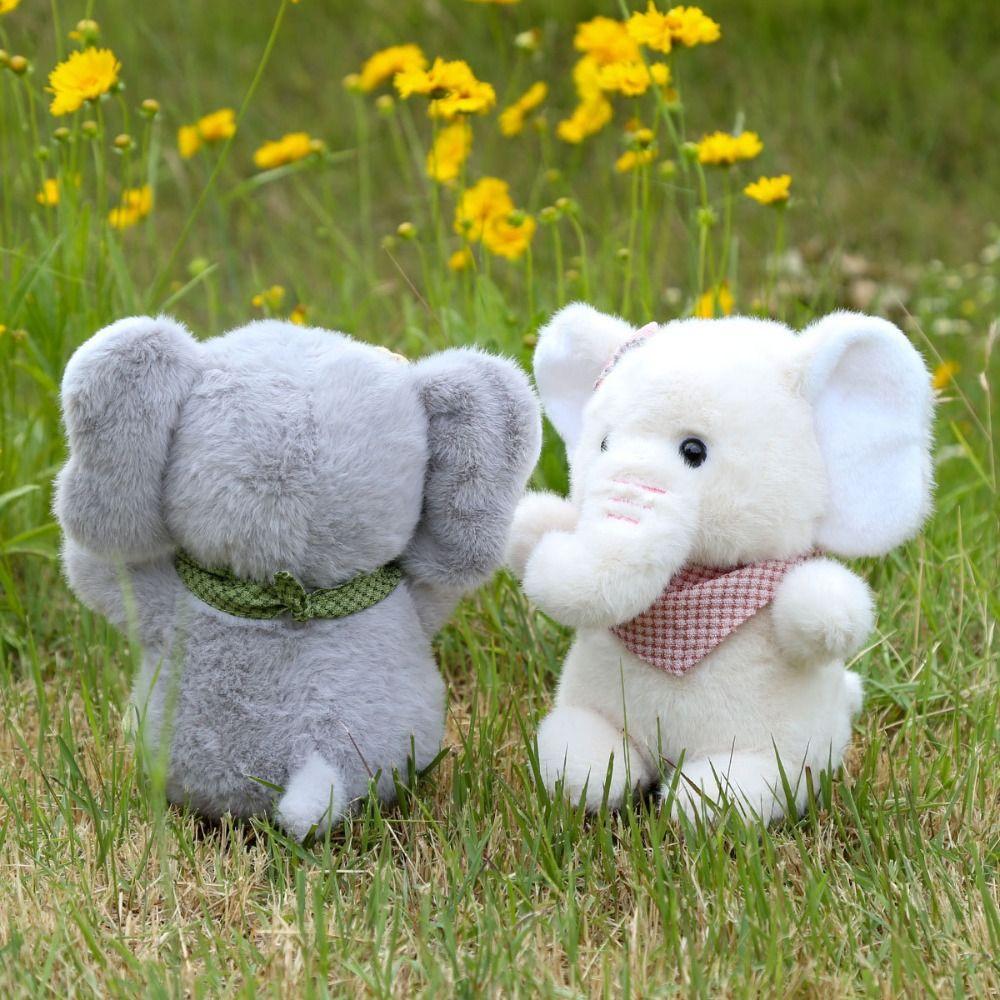 PP Cotton Hugging Plush Toy Big Ear Stuffed Elephant Toy Elephant Plush Doll  Home Decor