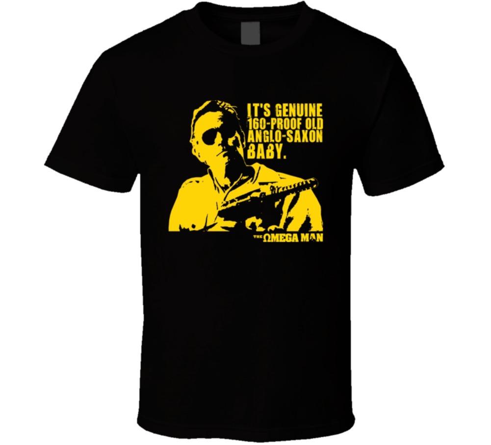 The Omega Unisex Charlton Heston Movie 70s Retro T Shirt T Shirt