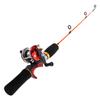 Lixada Ice Fishing Rod Reel Combo Complete Kit with Ice Skimmer Scoop and Carry Bag Lures Hooks