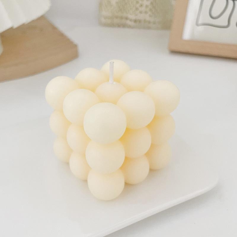 Creative Rubik's Cube Aromatherapy Candles Souvenirs Without Romantic Plant Essential Oil Scent Candles