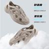 EVA Hole Shoes Men's Summer Wear Trendy Brand 2024 New Outdoor Beach Non-slip Stepping On Shit Sandals Men's