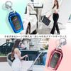 MKMC Smart Key TPU Compatible with Toyota and Crown Custom Parts for Women Case, Material, Prius, Alphard, Vellfire, Harrier, (Crystal Silver)
