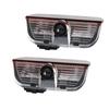 2025 Hot 2PCS Car Door Projector Decor Lamp LED Welcome Lights for Skoda Superb 2009 2013 2014 Badge Emblem Auto Decoration Acce