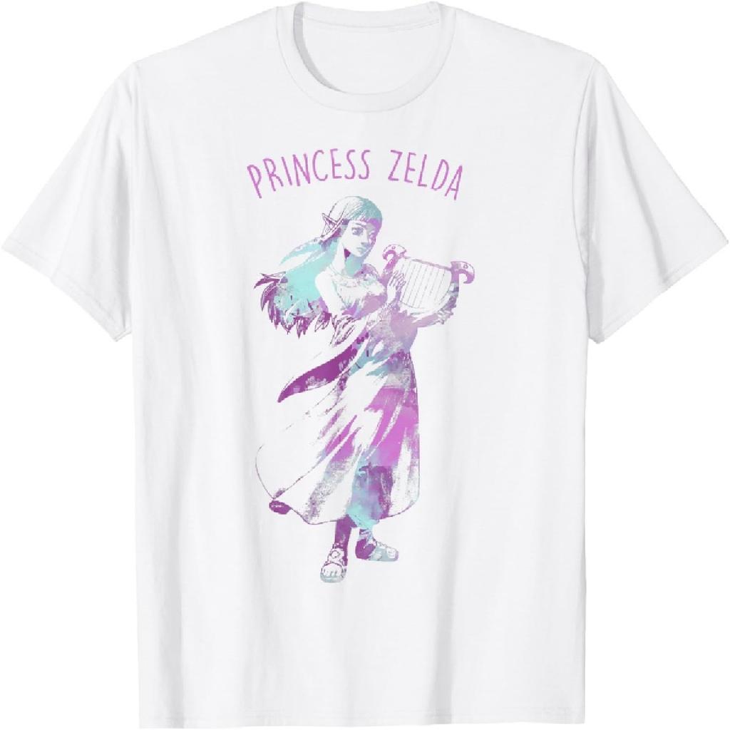 The Legend of Zelda Princess Watercolor Portrait T-Shirt