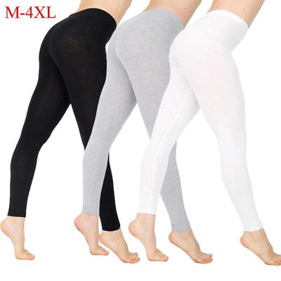 Эластичные женские леггинсы цвета в ассортименте M - 4XL