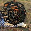 1PC Mushrooms Flowers Umbrella-8-Rib Reinforced Portable Folding Travel Suitable for All Seasons Outdoor Daily Use Is an Ideal Choice  -K0377