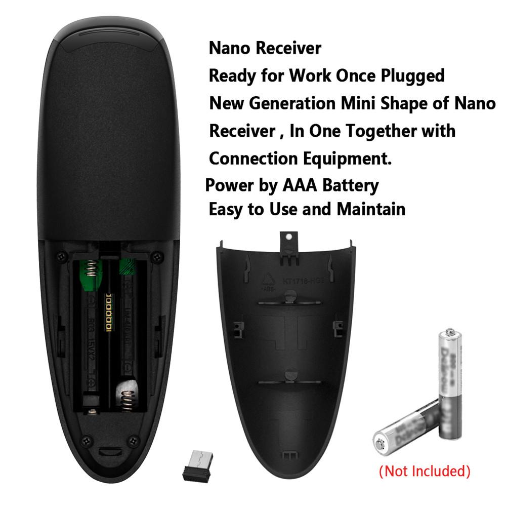 G10 G10S Pro Air Mouse Голосовой пульт дистанционного управления 2,4G Беспроводной гироскоп ИК для H96 MAX X88 PRO X96 MAX Plus Android TV Box Мини-пульт дистанционного управления
