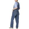 Levis Свободные джинсовые комбинезоны с прямыми штанинами Женские брюки Индиго 85315-0017
