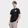 Fila Letter Print Casual Simple Round Neck Short Sleeve T-Shirt Men Tops Black F11M328104FBK