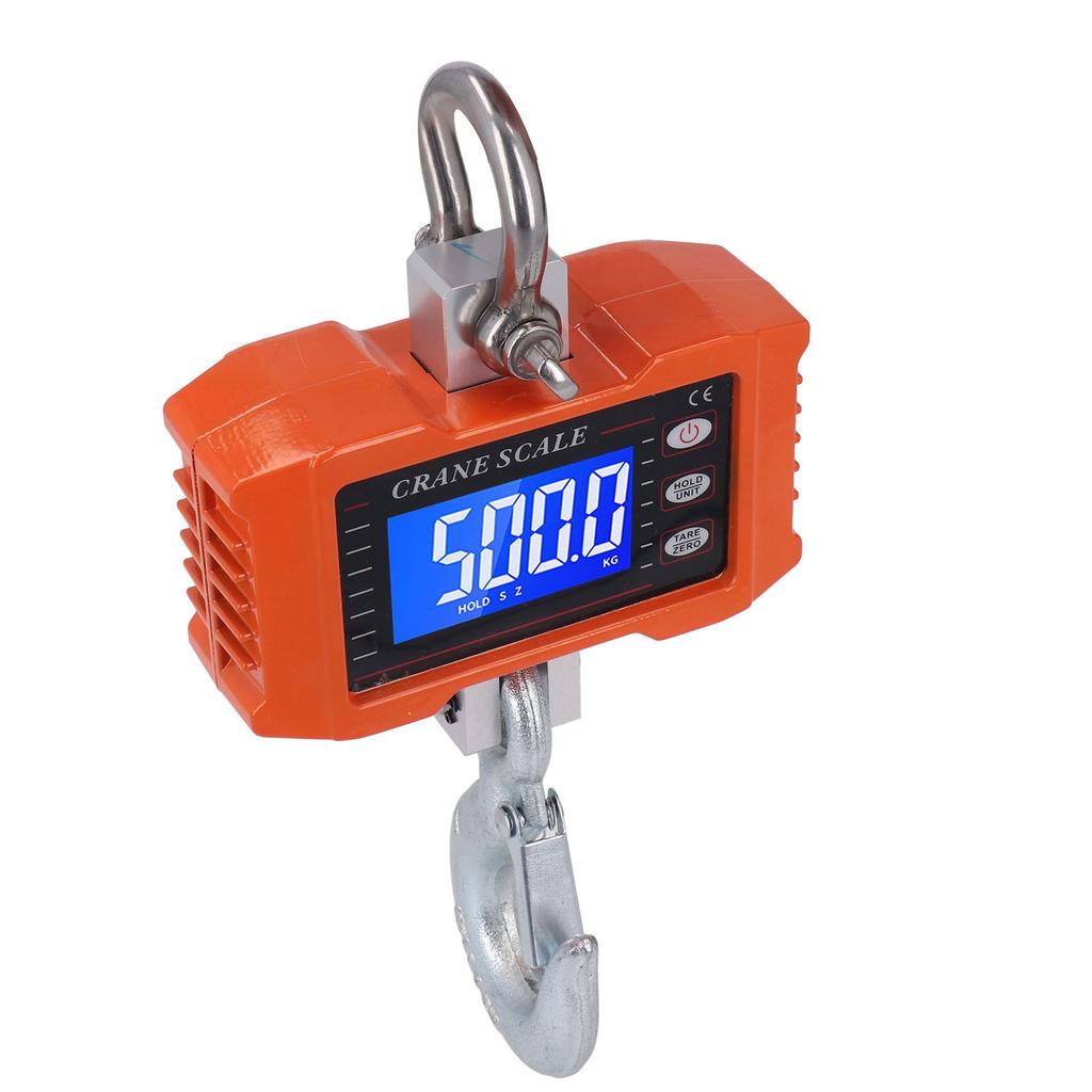 Hanging Scale Remote Control Digital Display 1000KG Range Weighing Tool for Warehouse