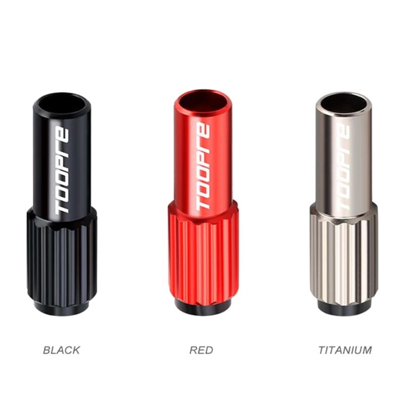 5Pcs Bike Brake Cable Shifter Connector Cable Tip End Crimp, Bike Derailleur Shifter Housing Line Regulator Brake Gear