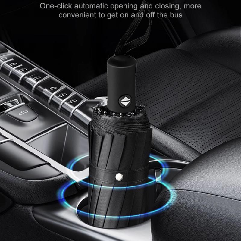 1 шт. Автомобильный портативный складной автоматический зонт тройного сложения Солнцезащитный козырек для Mercedes-Benz AMG W247 W176 W177 W207 W203 W204 GLA GLC X253 GLK GLA-класса