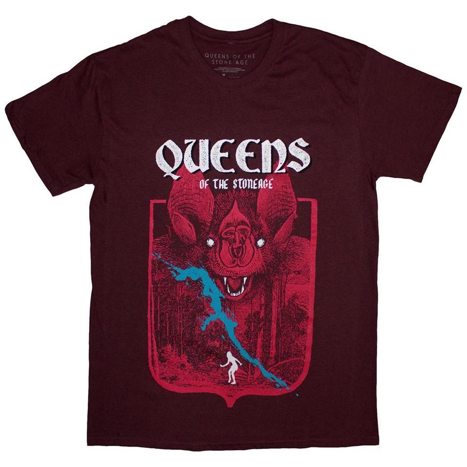 Футболка Queens Of The Stone Age: Бат ОФИЦИАЛЬНЫЙ НОВЫЙ