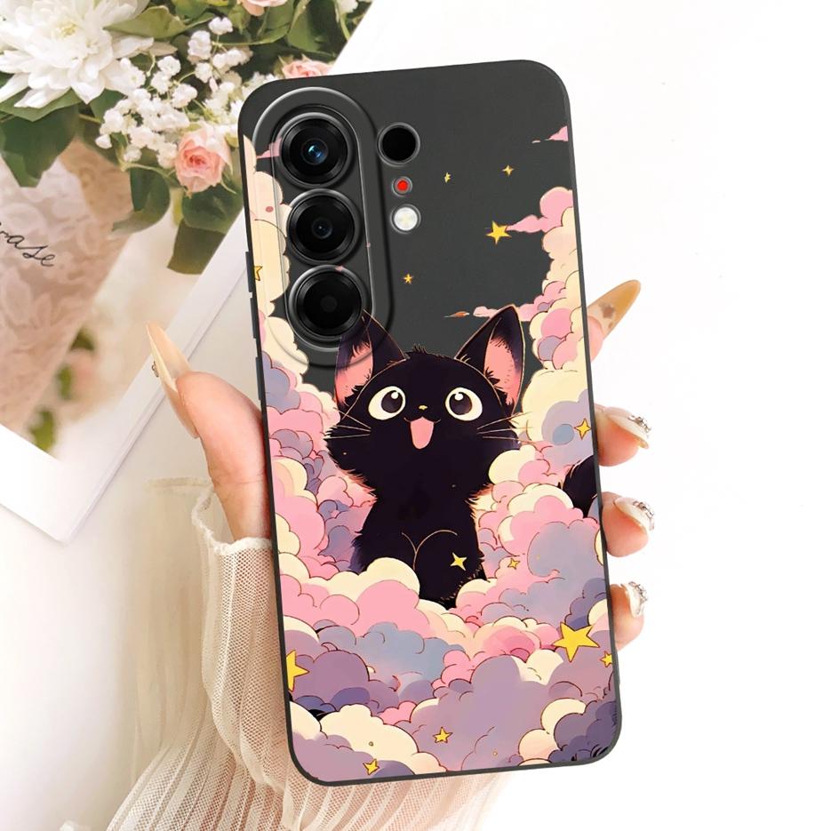 Чехол для Tecno Camon 50 4G CN5 Роскошный Цветочный Конфетный Расписной Чехол Мягкий ТПУ Чехол для Телефона Для Tecno Camon 50 Pro 4G CN5c Camon50 Сумки