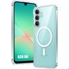 Protective Case - BOOLING - for Samsung Galaxy A26 5G - Shockproof - Transparent - Magnetic Circle