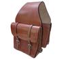 Седельная сумка Horse Western, простая натуральная коровья кожа, 10 Д x 10 Ш x 3½ Г