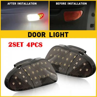 4X LED Interior Courtesy Door Light For 97-03 Ford F150 97-99 Ford F-250 Duty EA