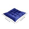1PC Polyester Solid Color Square Home Decoration Chunky Garden Chair Cushion Home Textile Seat Pads Soft Cushions Thick