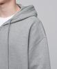 Musinsa Standard Extra Oversized Hooded Sweat Zip-Up [Medium Grey]