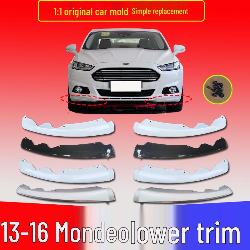 Нижняя накладка переднего бампера и боковой порог для Ford Mondeo 2013-2016