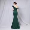Long Evening Reception Playing Party Dress Self-wedding Shoot Guest Review Many Mermaid Elegant Bridesmaid Prom Korean  2024