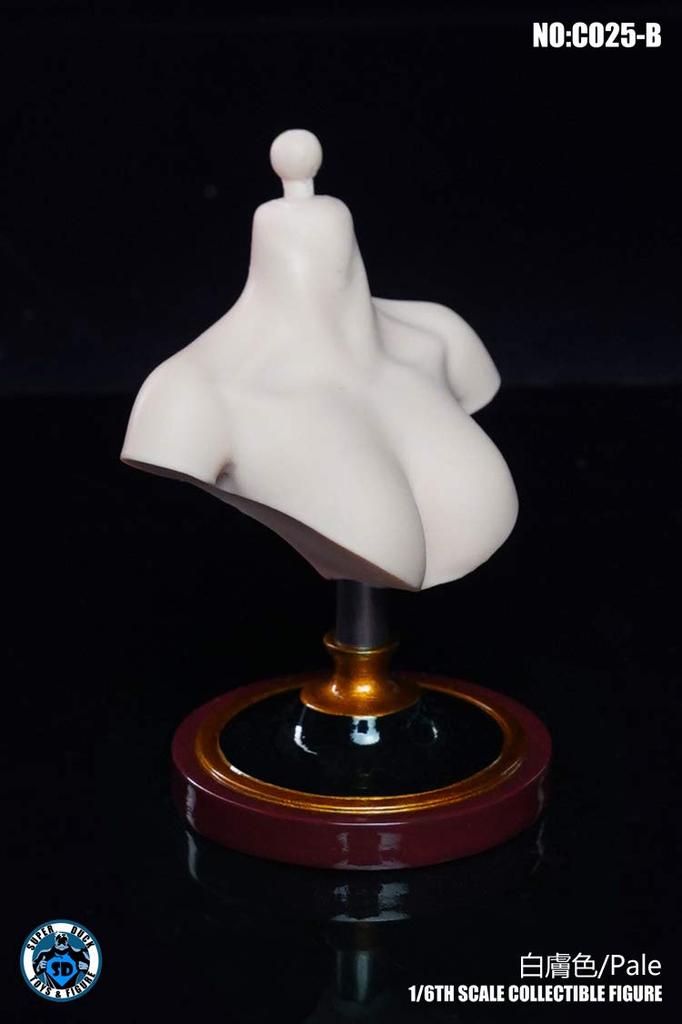 SUPER DUCK C025B Женская основа для бюста для масштабных фигурок, не [TOYBARJAPAN] 1/6 (Голова включена)