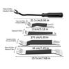 5pcs Car Audio Interior Disassembly Tools Auto Trim Removal Tool Audio Dashboard Remover Pry Tool Interior Modification